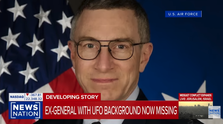 Retired Air Force General William Neil McCasland